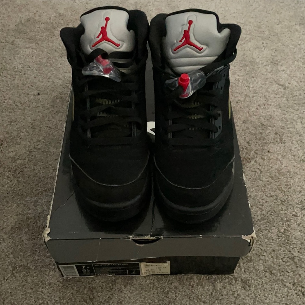 Vintage Air Jordan Metallic 5s